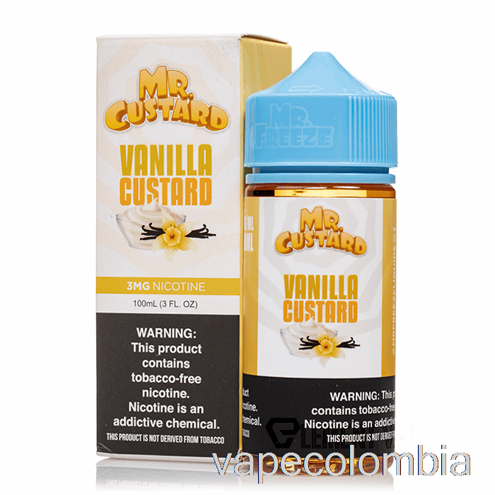 Vape Recargable Natillas De Vainilla - Mr Custard - 100ml 0mg